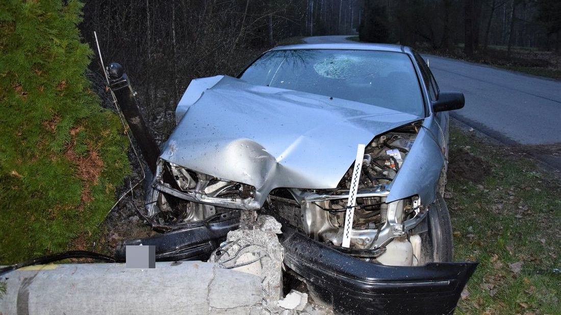 Sprawca tego wypadku miał 1,5 promila alkoholu w organizmie