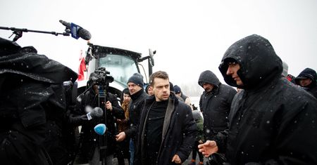 Kołodziejczakowi puściły nerwy. Podczas protestu padły mocne słowa