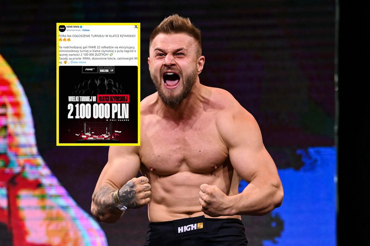 W puli 2,1 mln złotych. Fame MMA idzie na całość