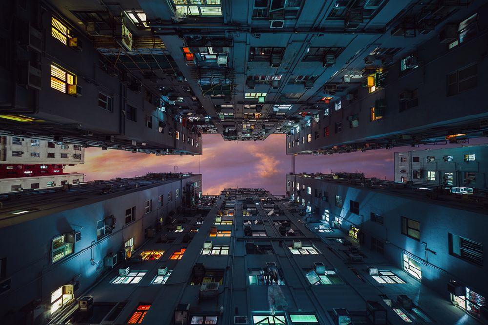 Peter Stewart pokazuje, że wieżowce najlepiej fotografować z dołu 7