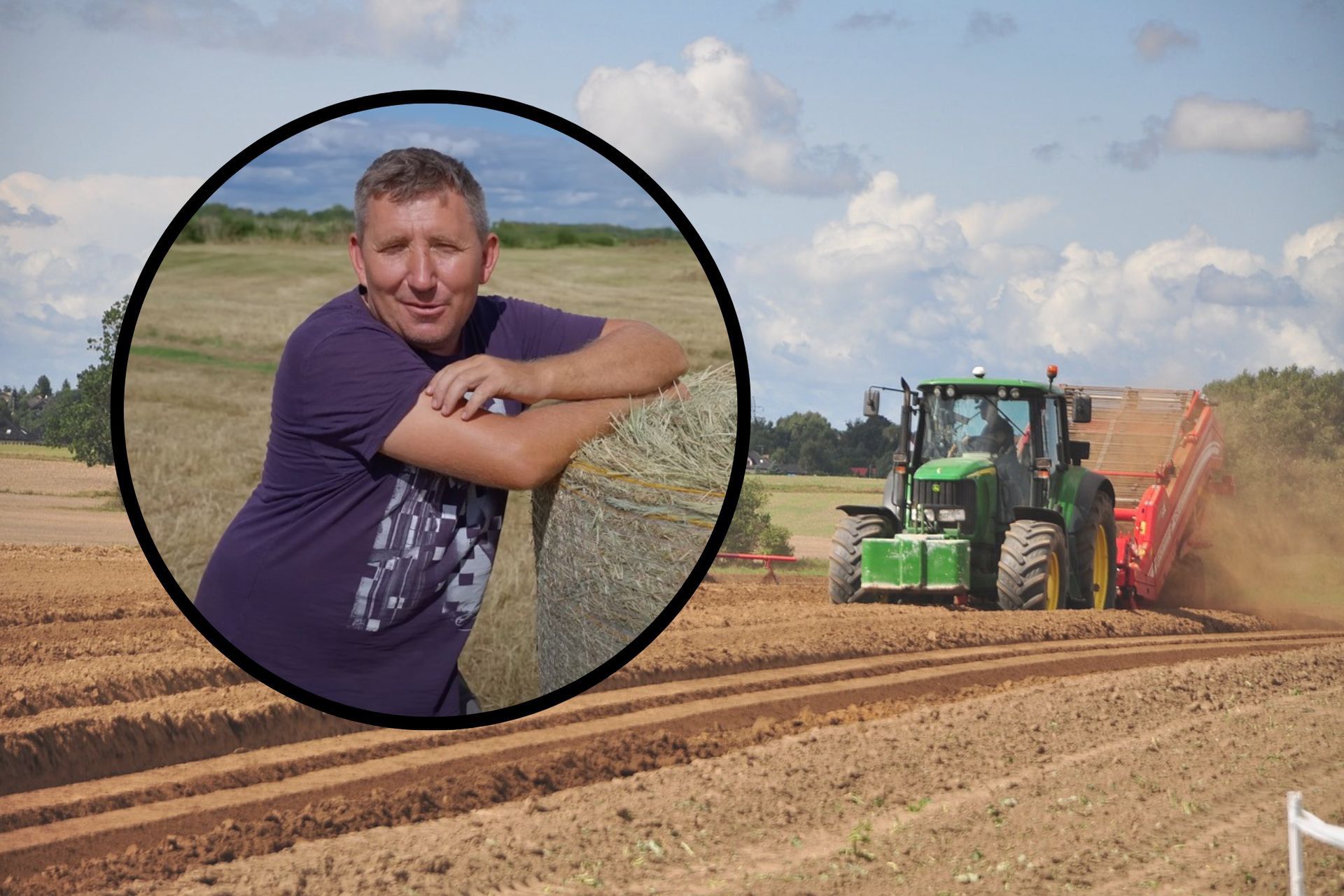Andrzej z programu "Rolnicy. Podlasie" zmienia branżę? Pokazał wideo