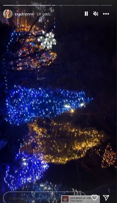 Świąteczne iluminacje w domu Michała 