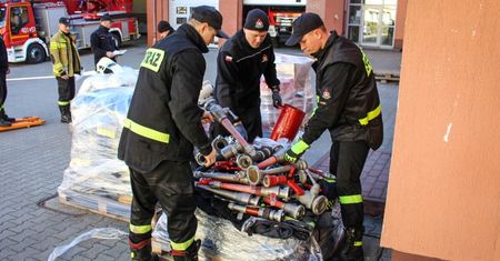 Strażacy powiatu chodzieskiego dla strażaków z Ukrainy