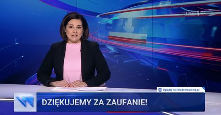 "Wiadomości" chwalą się wynikami oglądalności. Padło zdanie o "komercyjnej konkurencji"