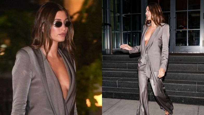 Hailey Bieber przemierza Nowy Jork nocą w odważnym zestawie