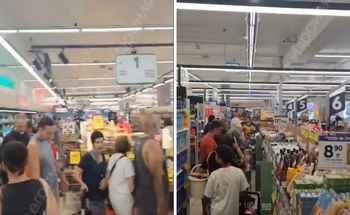 Panika w sklepach w Izraelu. "Czyszczą półki". Jest nagranie