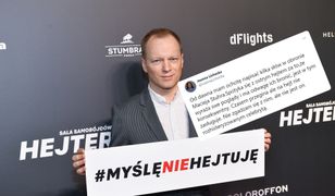 Piekło zamarzło. Lichocka broni Stuhra. "Na hejt nie zasługuje"