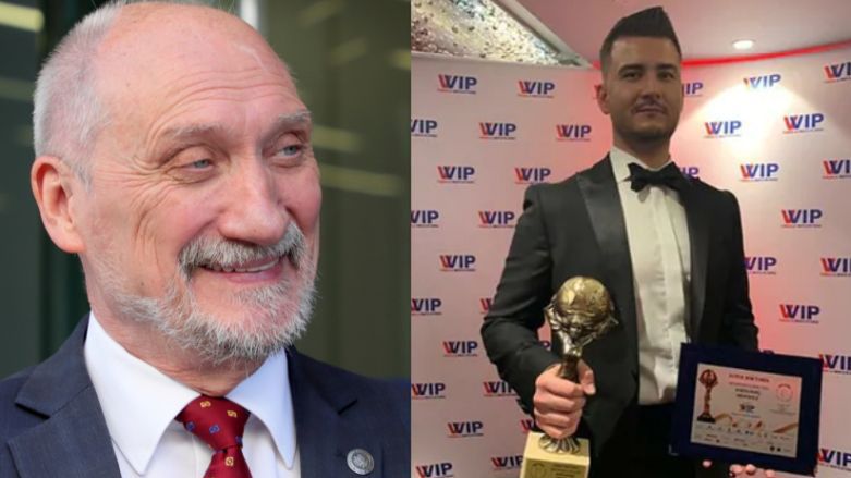 Bartłomiej Misiewicz dostał statuetkę za "metamorfozę roku"