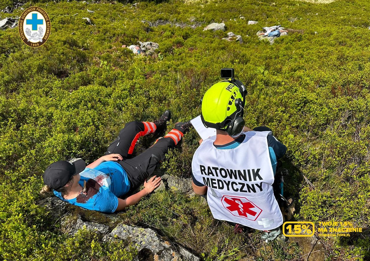 Wzmożone interwencje TOPR w Tatrach. 35 akcji ratunkowych w tygodniu