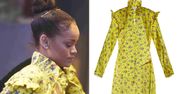 Rihanna w żółtej sukience za 6 tysięcy złotych! Ładna?
