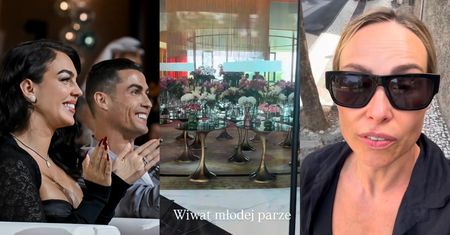 Weronika Książkiewicz relacjonuje PRZYGOTOWANIA DO ŚLUBU Cristiano Ronaldo i Georginy Rodriguez: "Tłumy zaczynają się zbierać" (FOTO)