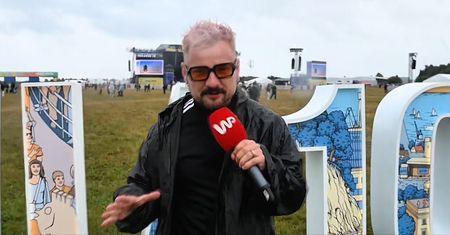 Wichura i deszcz nad Open'erem. Festiwalowicze znaleźli na to sposób