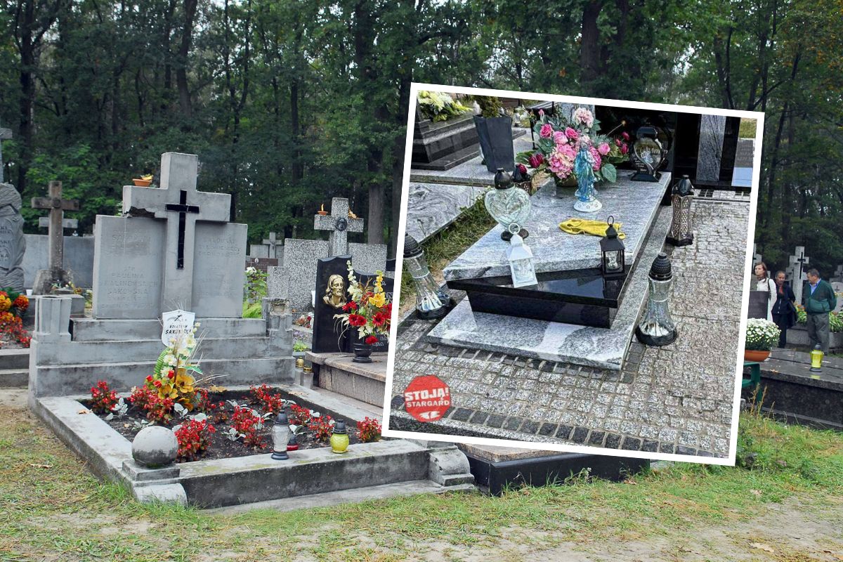 Wstrząsająca kradzież na cmentarzu. "W głowie się nie mieści"