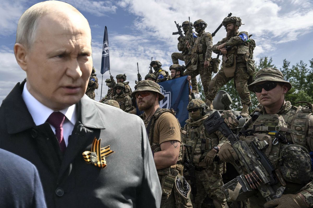  Ochotnicy z Rosji walczą na rzecz Ukrainy. Chcą obalić Władimira Putina 