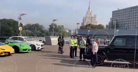 "Zlot bogaczy" w Moskwie. Zostali aresztowani