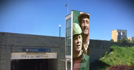 Warszawa. Powrót "Czterdziestolatka". Na Ursynowie powstaje nowy mural