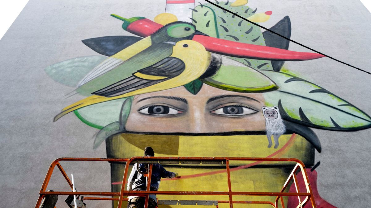 Zdjęcie dnia. Pierwszy mural antysmogowy na Śląsku 1