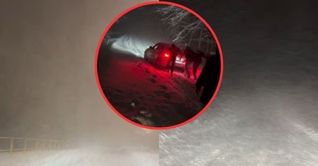 "Armagedon to mało". Utknęli w zaspie, relacjonują, co się działo
