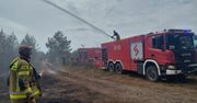 Pożar pod Warszawą. Ważne ogłoszenie ws. jednej z dróg