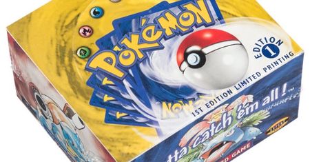 Pudełko kart Pokemon sprzedane. Cena? 1,5 miliona złotych