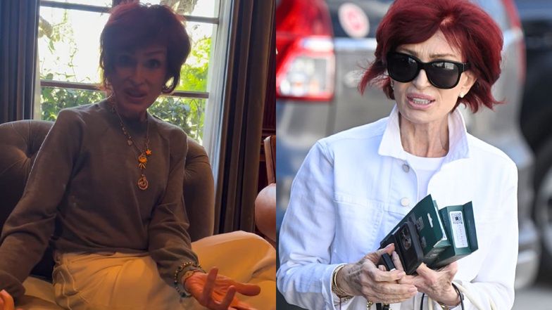 Sharon Osbourne ma wyraźny problem z przybraniem na wadze
