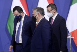 Spotkanie Morawieckiego z Orbanem i Salvini. Włoskie media o "budowie prawicy w Europie"