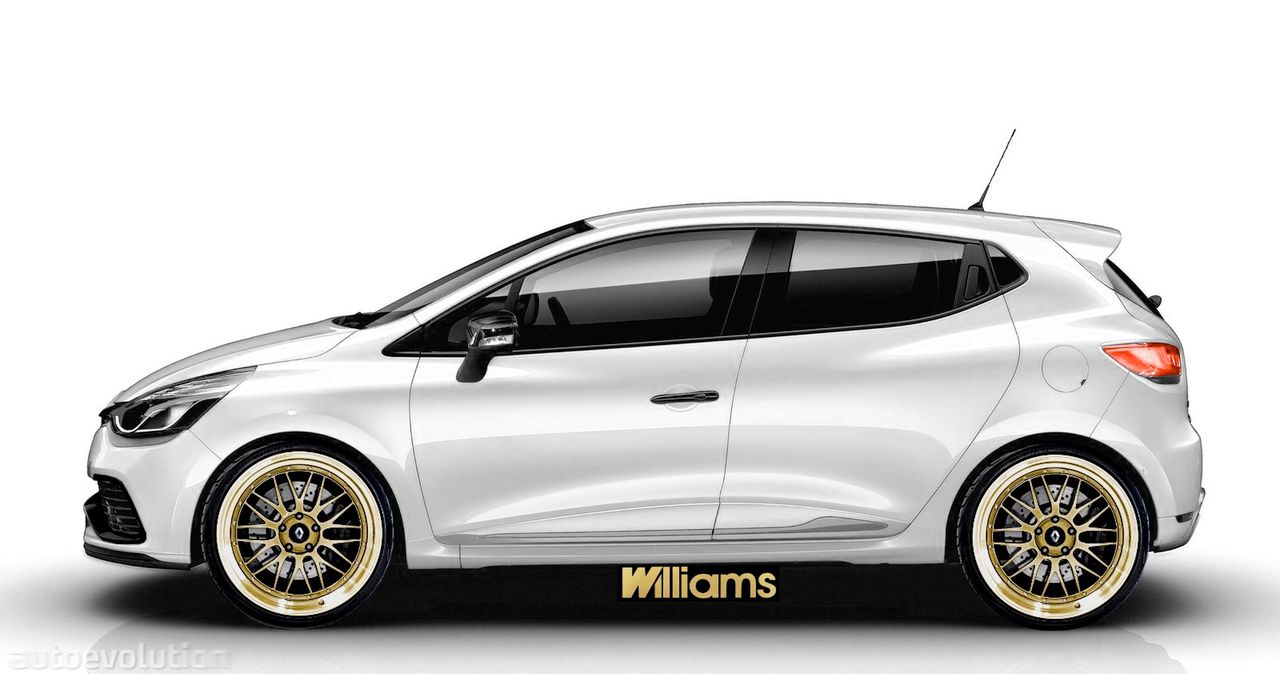 Nowe Renault Clio Williams - wizualizacja Autoevolution