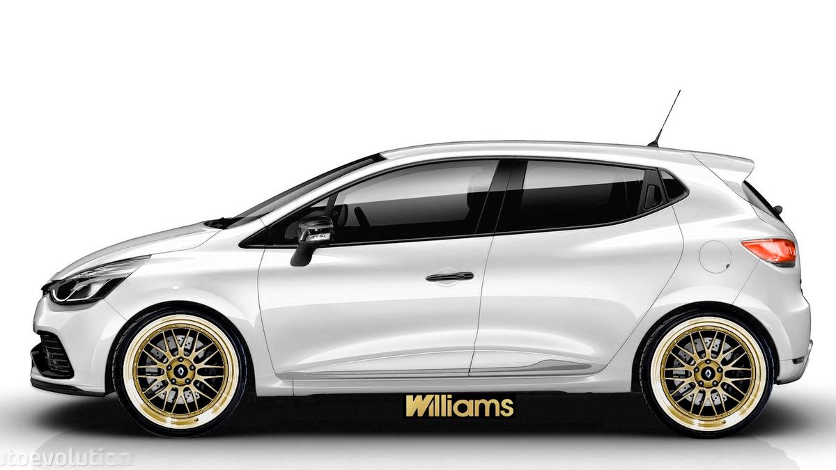 Nowe Renault Clio Williams - wizualizacja Autoevolution