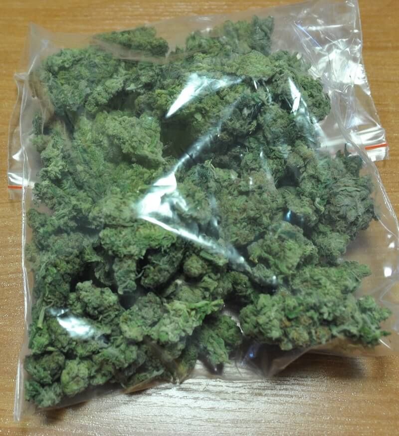 Marihuana w woreczku
