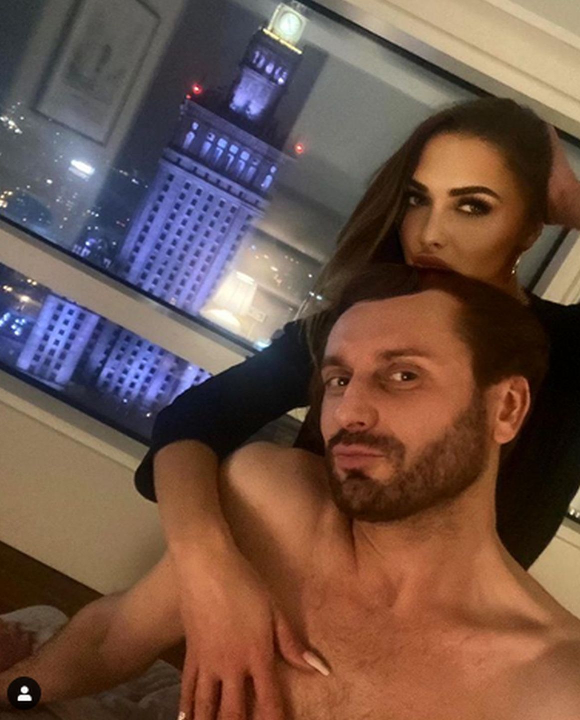 Rafał Grabias z "księżniczką"