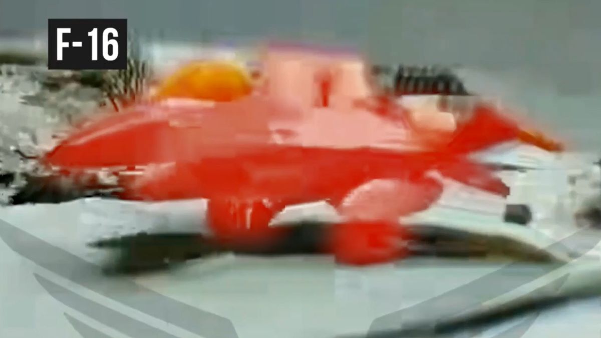 Nagranie ze zniszczenia "F-16"