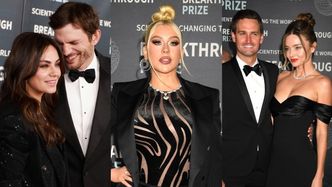 Gwiazdy udzielają się na hollywoodzkiej gali: Mila Kunis i Ashton Kutcher, Christina Aguilera w zmysłowej kreacji (ZDJĘCIA)