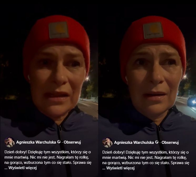Nagranie Agnieszki Warchulskiej