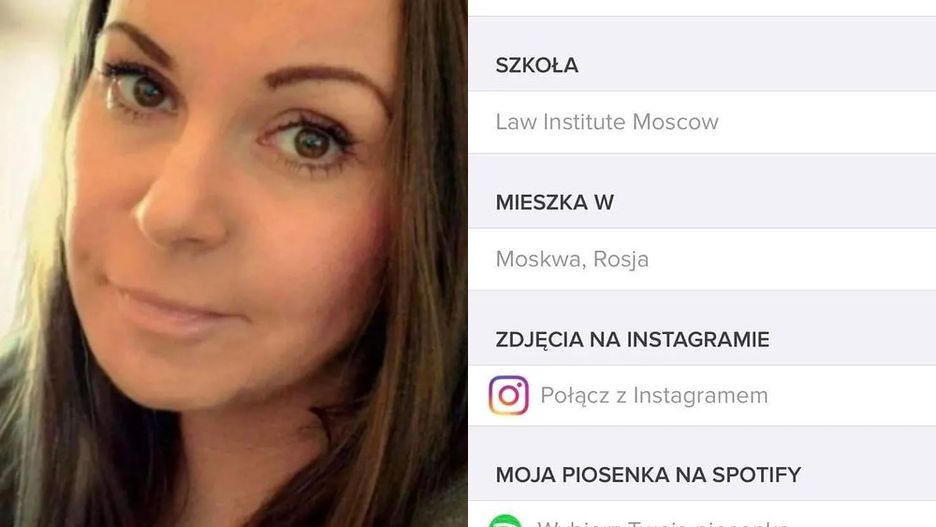 Kobieta postanowiła informować o wojnie w Ukrainie na Tinderze