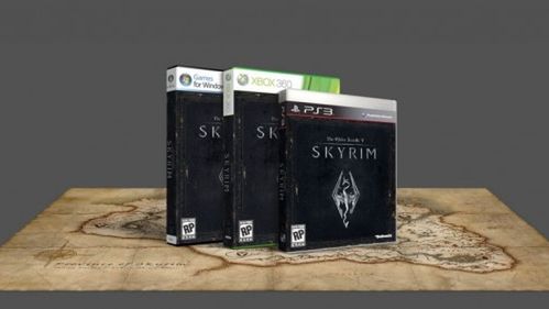 Płócienna mapa dla największych fanów The Elder Scrolls V: Skyrim 1