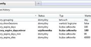 Przyspieszamy Firefoxa modyfikując ustawienia historii