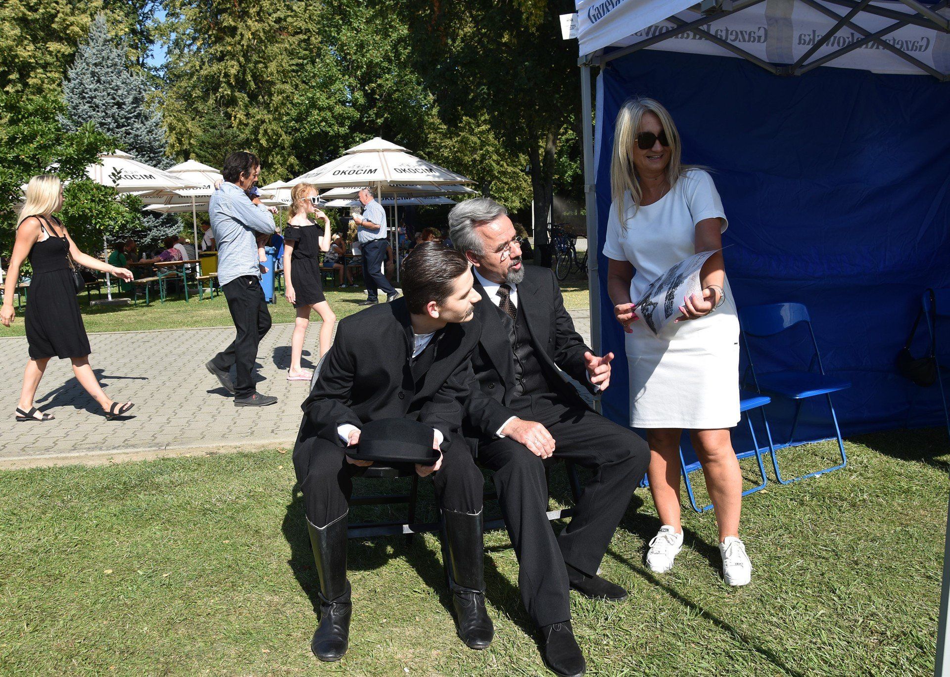 Dożynki w Wierzchosławicach miały w ten roku wyjątkowy przebieg, bo nawiązywały do pamiętnych wydarzeń z 1925 roku i wizyty Władysława Reymonta