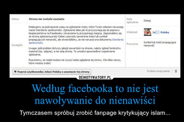 Facebook ma poglądy? To jego święte prawo 2