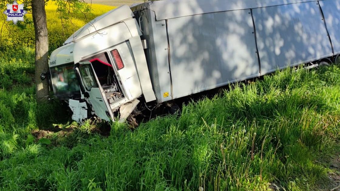 Śmiertelny wypadek w Hredkowie na drodze wojewódzkiej nr 812