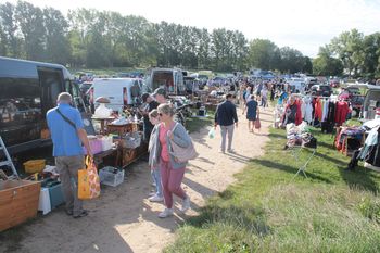 Koszalin: Niedzielna giełda na terenach podożynkowych