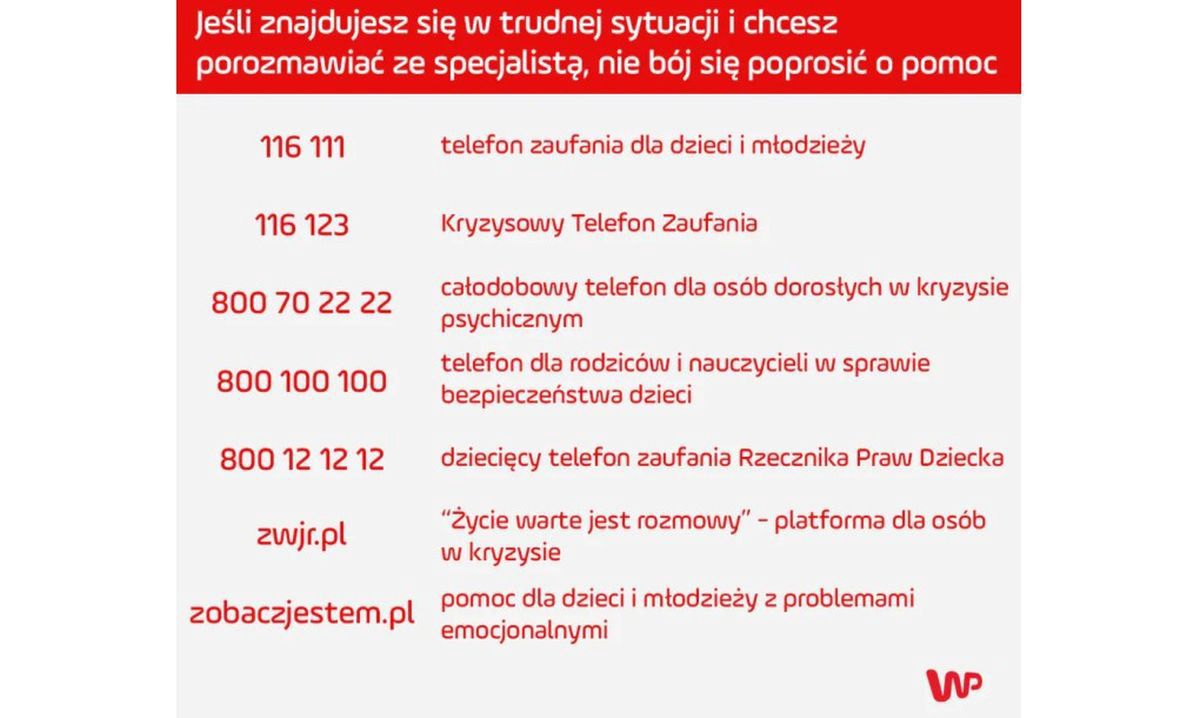 Tam znajdzie pomoc