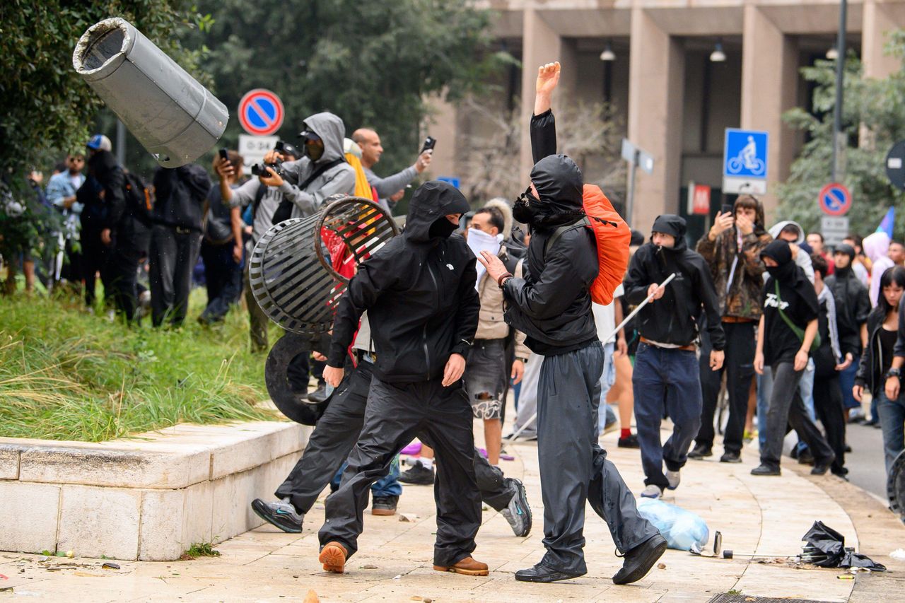 Włochy. Protesty w całym kraju. W Mediolanie doszło do starć z policją