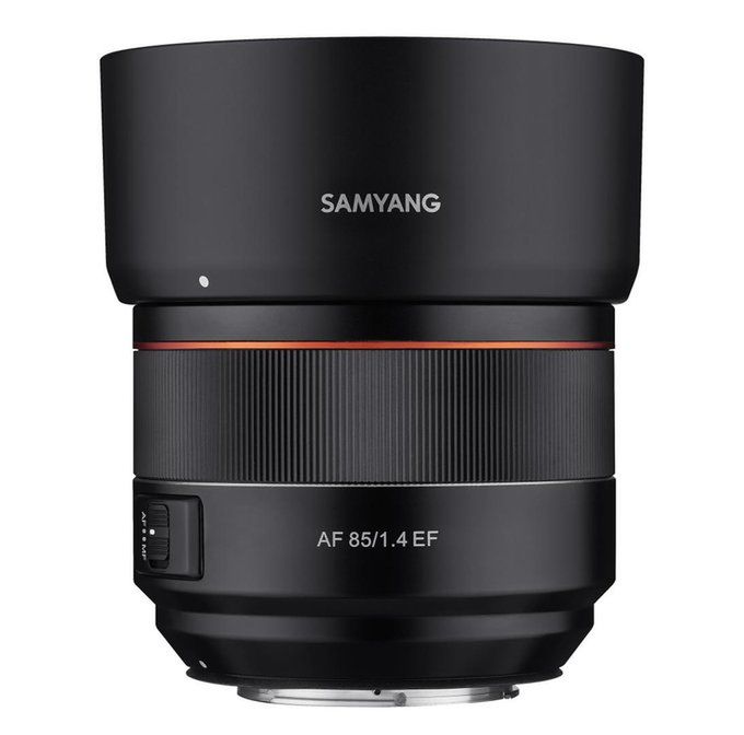 Samyang AF 85mm f/1.4 EF - mała i lekka stałka z autofokusem i mocowaniem do Canona 2