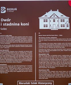 Bieruń. Stanęły tablice, miasto chwali się swoją historią