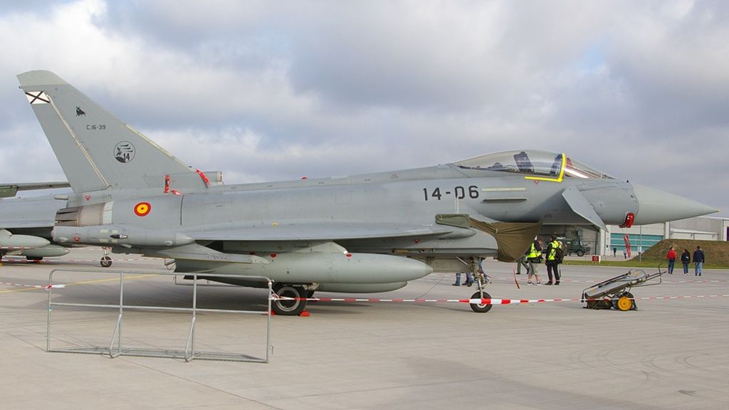 W ramach programu Halcon II planowany jest zakup 25 myśliwców Eurofighter