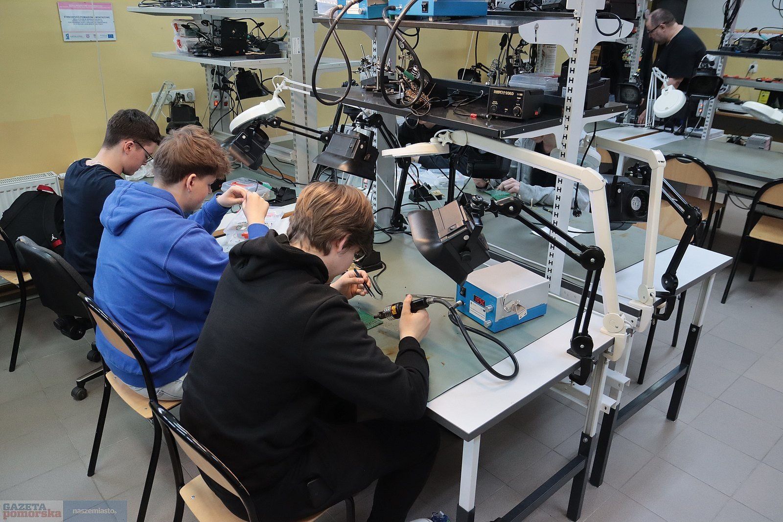 Tak przebiegała akcja Drzwi Otwarte w &#34;Elektryku&#34; przy ulicy Toruńskiej we Włocławku, 11 kwietnia 2025 roku.