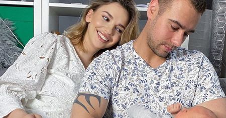 Oliwia i Łukasz chwalą syna. "Jest wzorowym niemowlakiem"