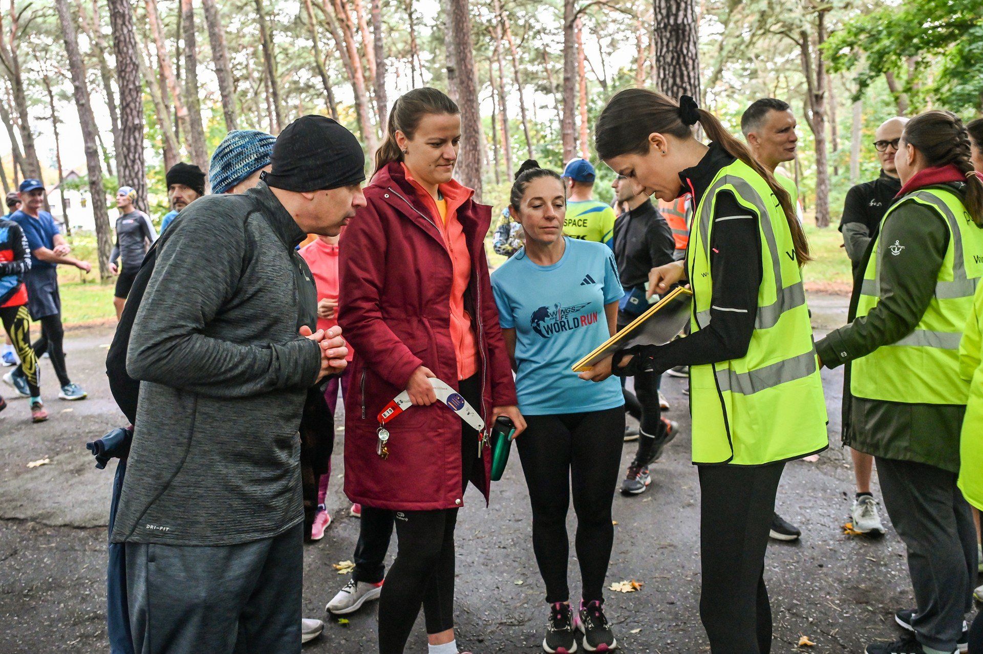 Parkrun nad Starym Kanałem w Bydgoszczy.