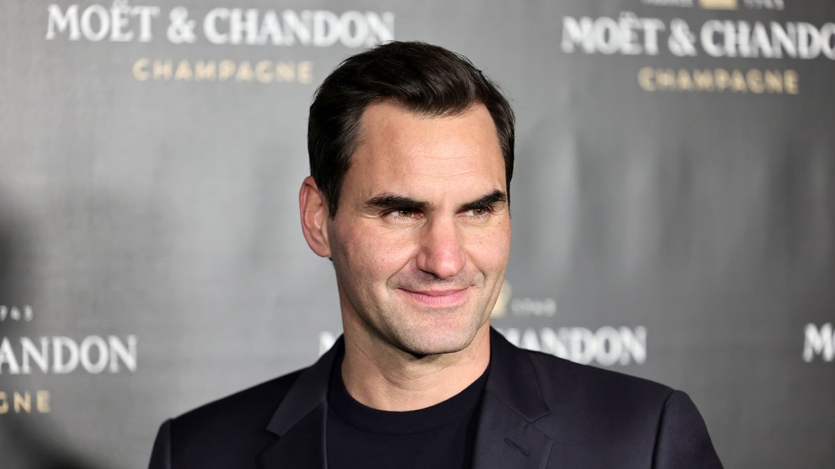 NEW YORK, NEW YORK - DECEMBER 05: Roger Federer attends the Moet & Chandon Holiday Season Celebration at Lincoln Center on December 05, 2022 in New York City. (Photo by Jamie McCarthy/Getty Images)