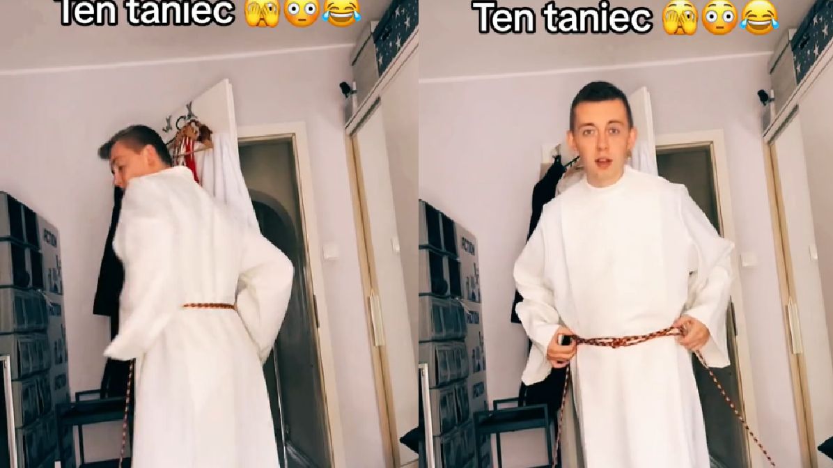 Młody ceremoniarz zwrócił uwagę na problem, jaki pojawia się w mediach społecznościowych